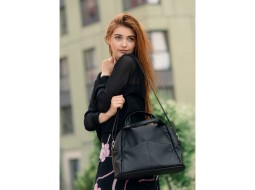  Жіноча спортивна сумка Sambag Vogue ZT чорна