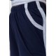 Жіноча піжама з принтом, колір сіро-синій, 219RF-044