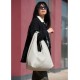 Жіноча сумка Sambag HOBO L  сірий шовк